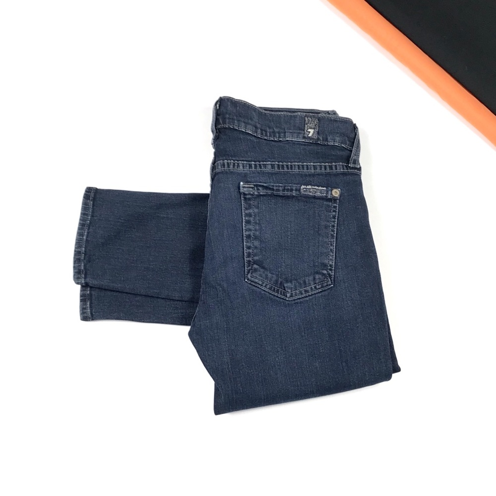 7 For All Man Kind Women’s The Skinny Jeans Dark Wash size 26
